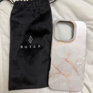 BURGA iPhone 16 Pro Vanilla Sand Case